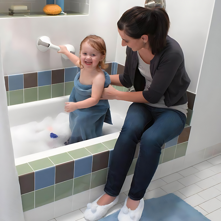 Bathroom Grab Bar with Suction Cups Bowlift