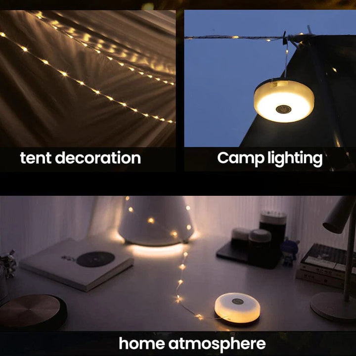 BowLift | Outdoor Waterproof Portable Stowable String Light