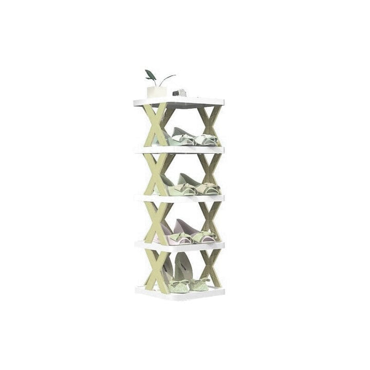 BowLift | Foldable Multi-Layer Shoe Rack, Shoe Storage Organizer