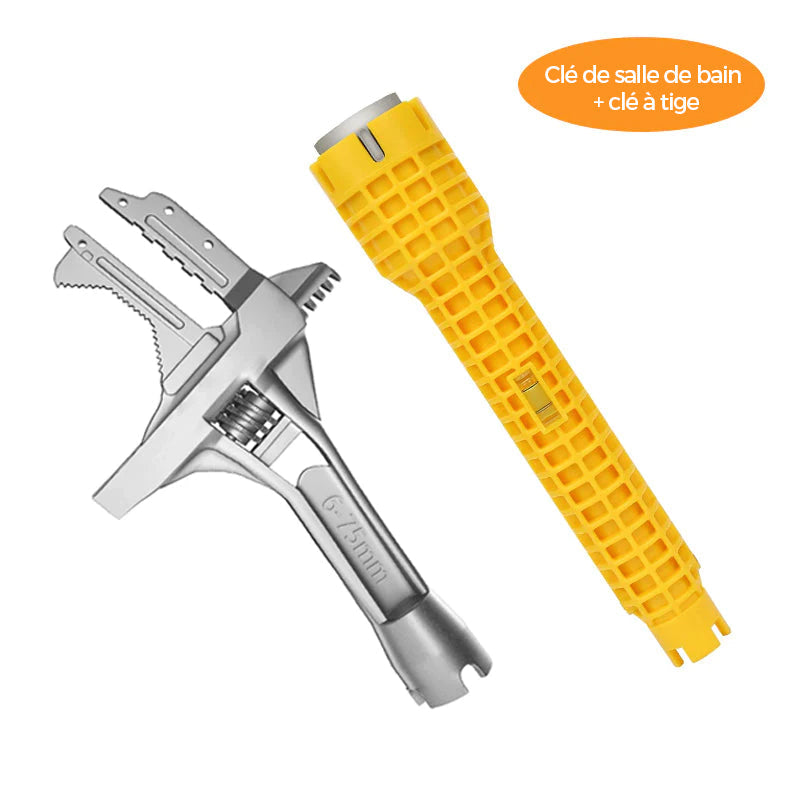 Multifunctional bathroom key tool | Bowlift