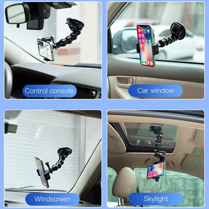 BowLift | Snake Arm Sucker Phone Holder for Car
