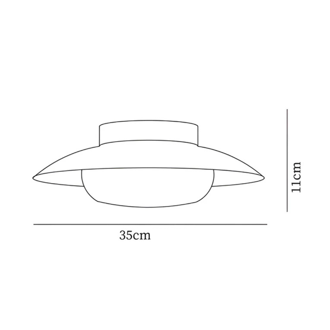 BowLift | Scandinavian Design Pendant Lamp for the Dining Table in Cream
