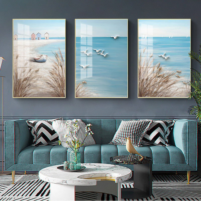 Scandinavian Nature Landscape Canvas Painting | Bowlift