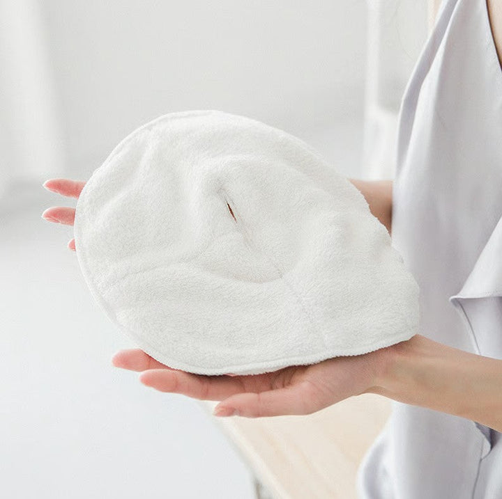 Moisturizing facial towel made of coral velours | Bowlift