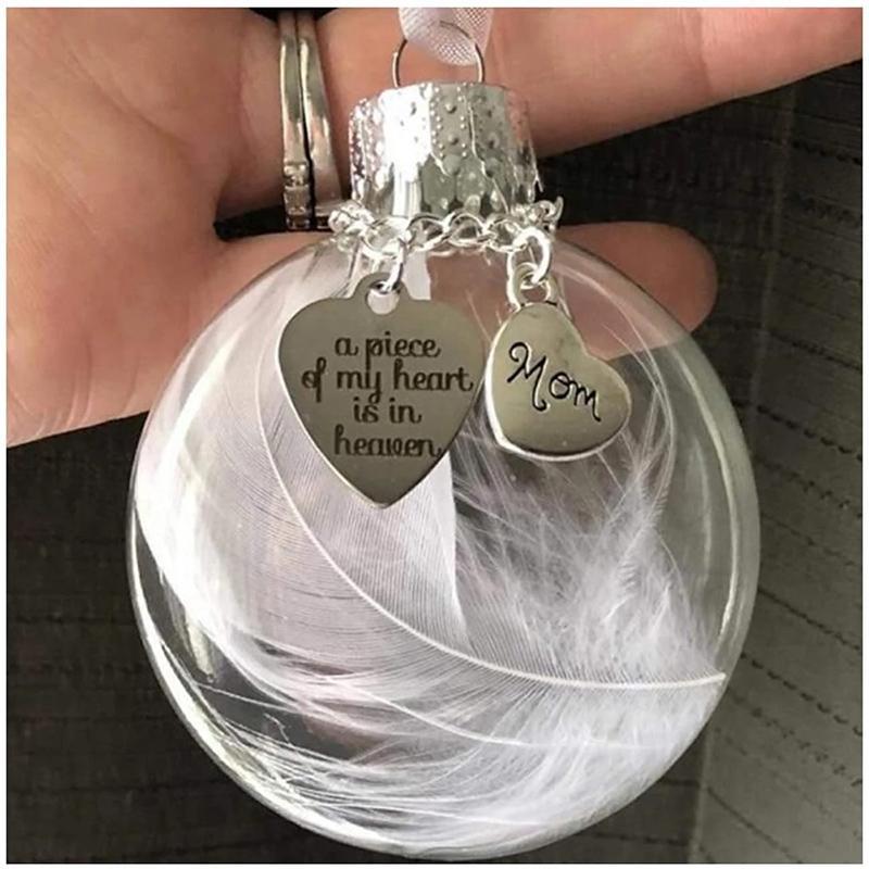 BowLift | Christmas Feather Ball Ornaments