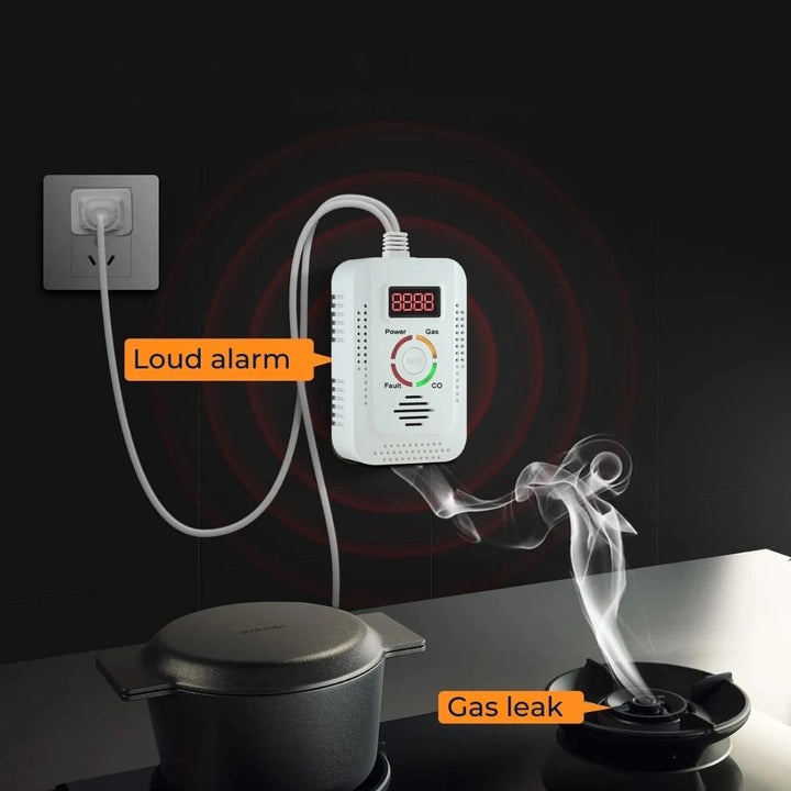 Digital Display – 85dB Loud Alarm – Home Safety Device – Early Warning Protection for Family Bowlift