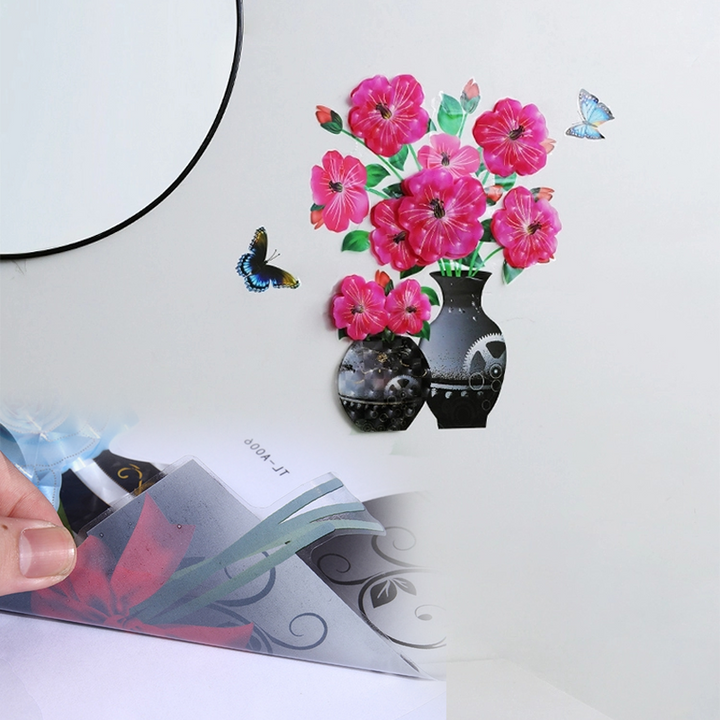 DIY Plant Vase 3D Stereo Stickers Self-Adhesive | Bowlift