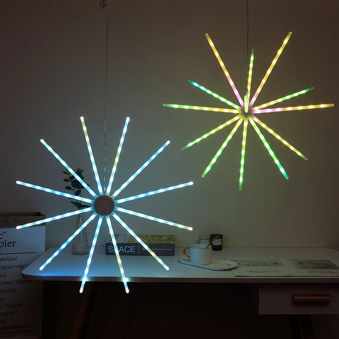 BowLift | Creative RGB Illusion Windmill Fireworks LED String Lights
