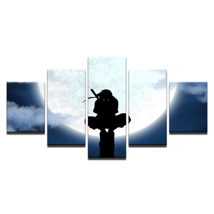 Secret Ninja 5 Piece - Canvas Wall Art Painting | Bowlift