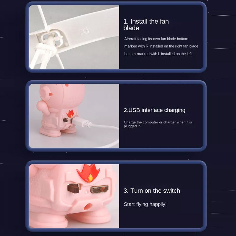 BowLift | Gesture-sensing  Gyroscope Astronaut Toy