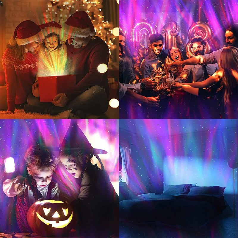 BowLift | 2 in 1 Northern Lights and Ocean Wave Projector