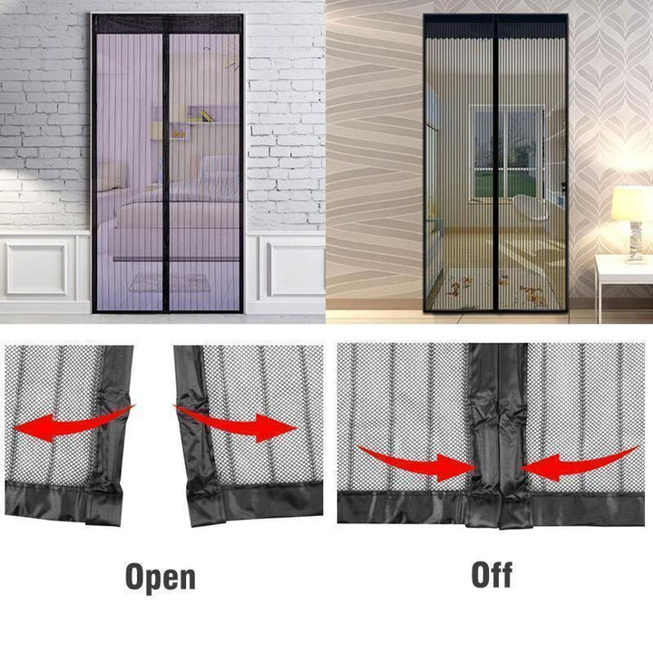 BowLift | Magnetic Screen Door with Full Frame Velcro