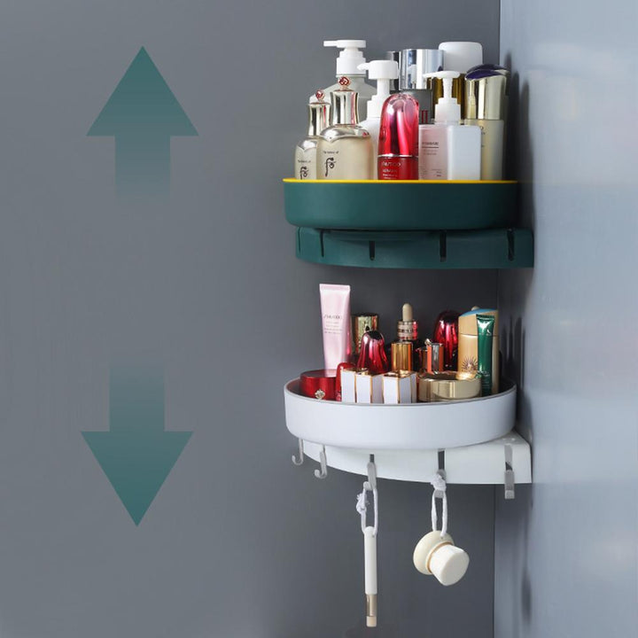 BowLift | Mounting-free rotatable bathroom organizer stand