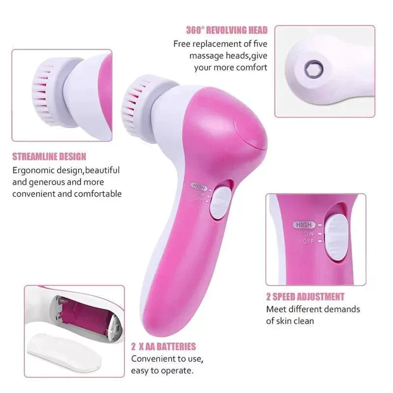 5 In 1 Beauty Care Massager Face Bowlift
