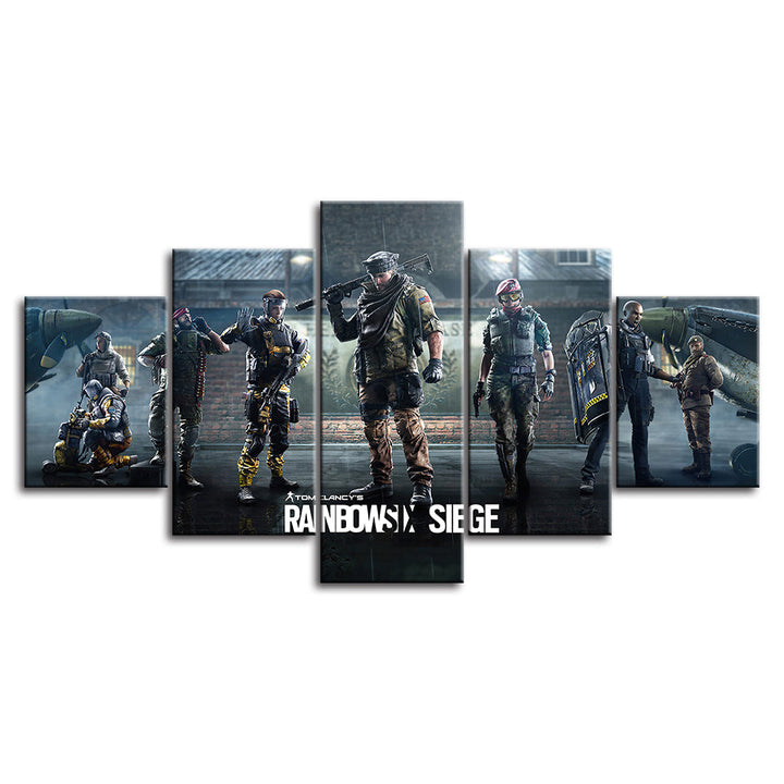 Tom Clancy's Rainbow Six Siege - Canvas Wall Art Painting | Bowlift