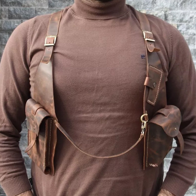 BowLift | Medieval Steampunk Retro Shoulder Bag with Shoulder Strap