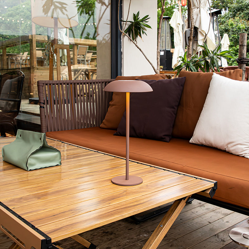 BowLift | Orbella cordless LED table lamp with touch control – Elegant round modern design