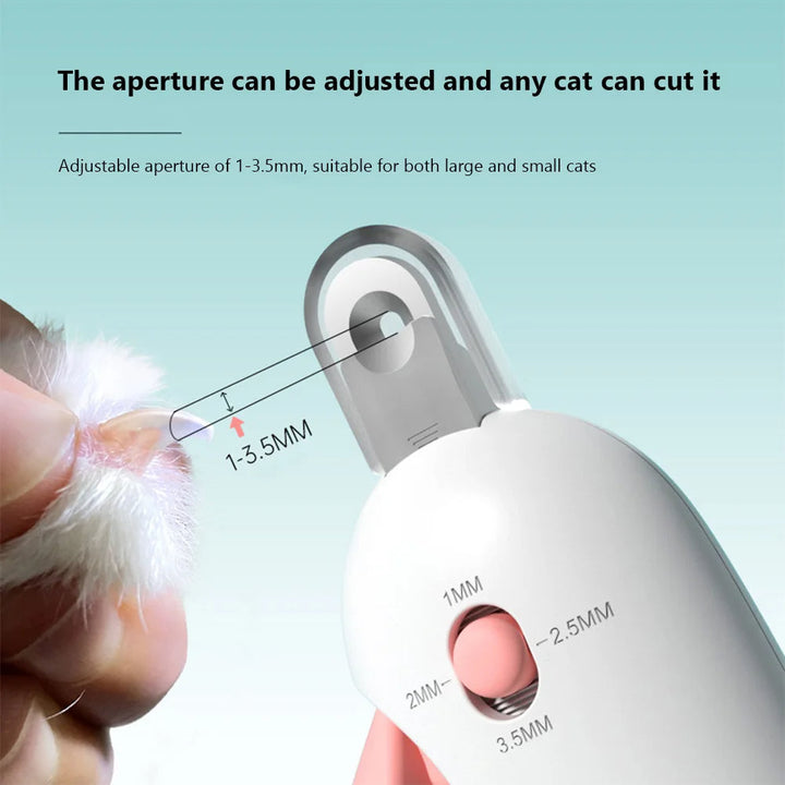 Trimmer For Cat Claws With Adjustable Length Bowlift