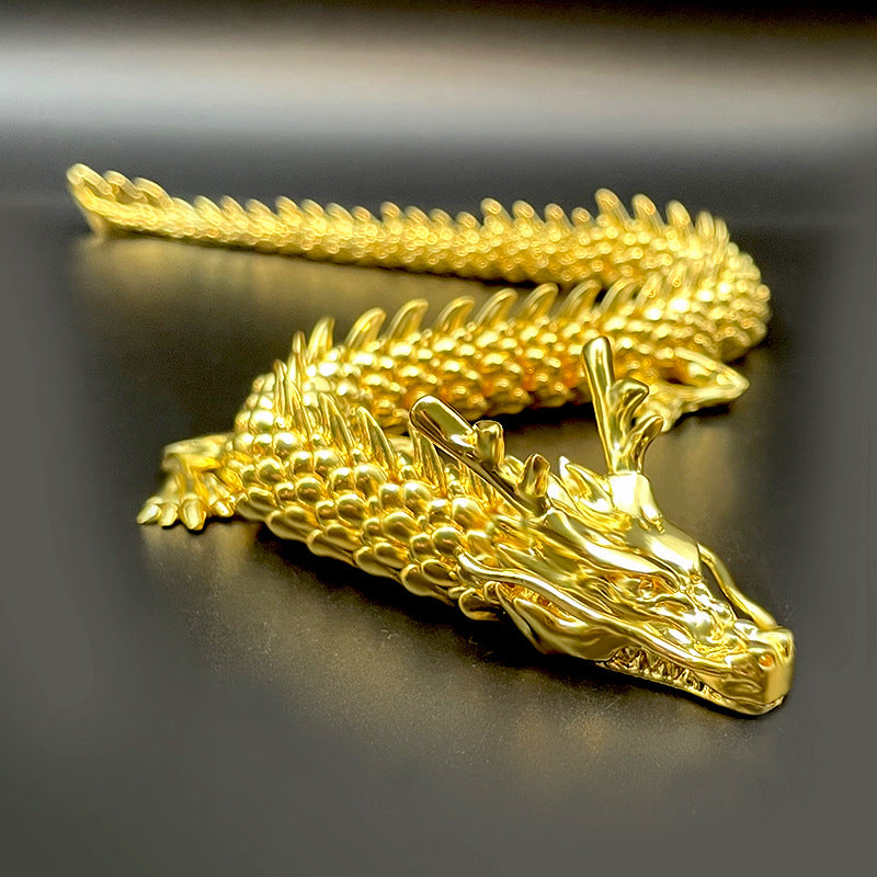 BowLift | Gold Dragon with movable joints