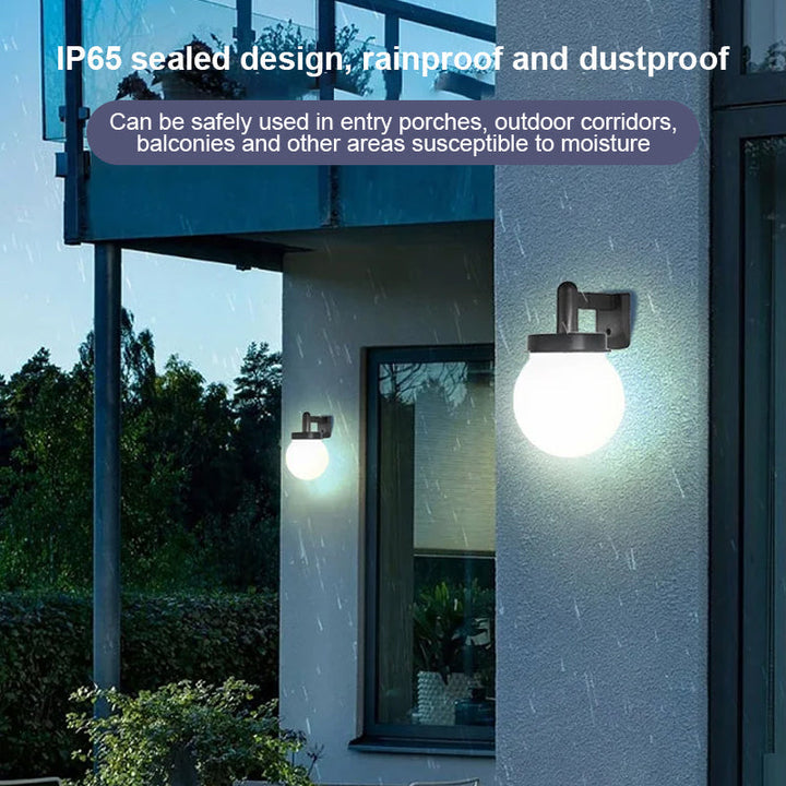 BowLift | Solar Wall Sphere Light (2 pieces)