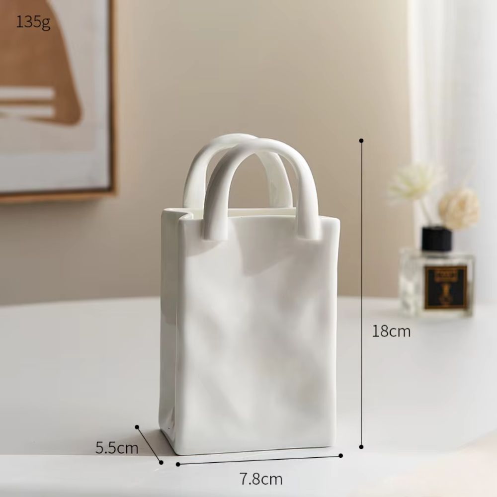 BowLift | Tote-Style Ceramic Vase