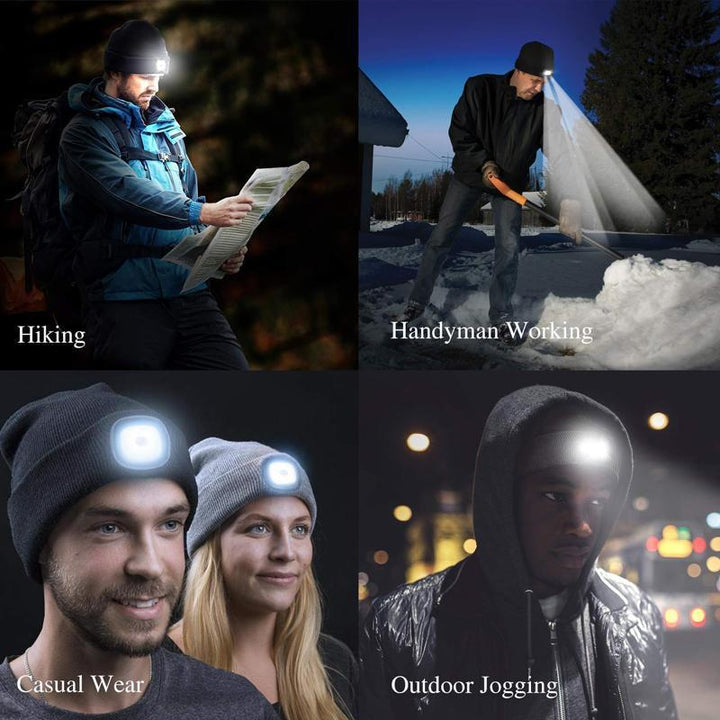 BowLift | LED Knit Winter Beanie Hat