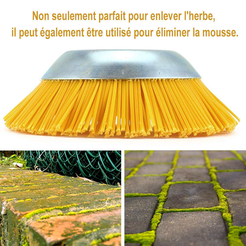 Nylon weed brush for lawn mower | Bowlift