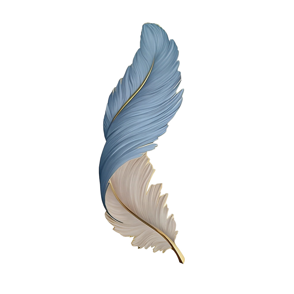 BowLift | Modern Wall LED Lighting with Feathers and USB Power