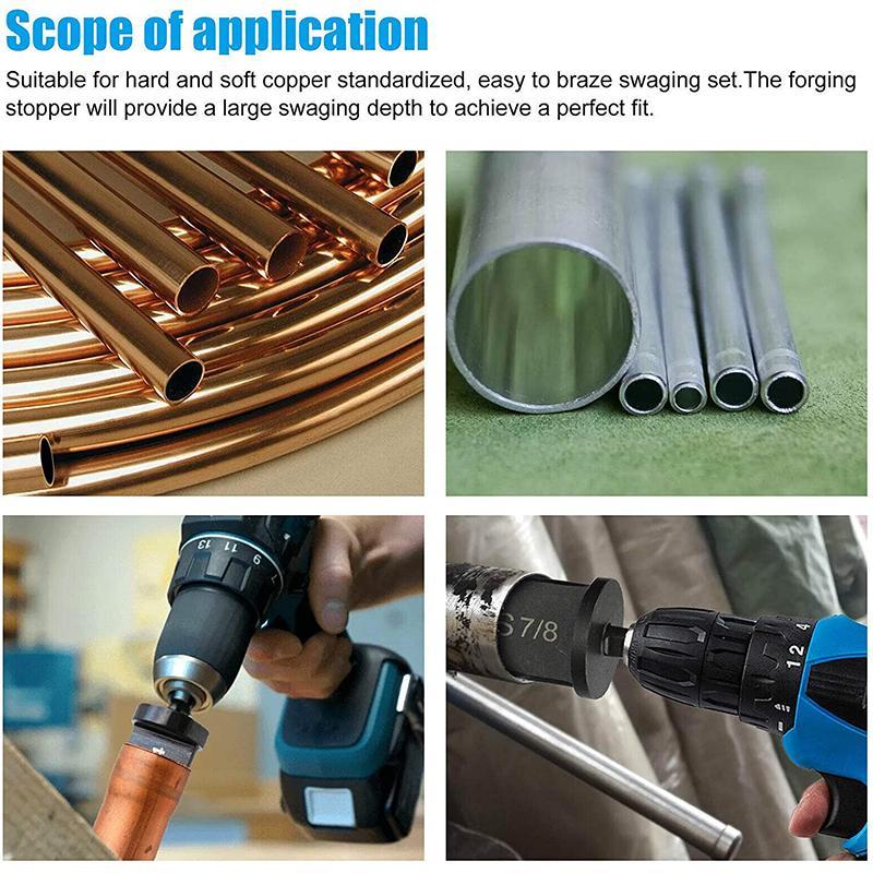 BowLift | Swaging Tool Drill Bit Set
