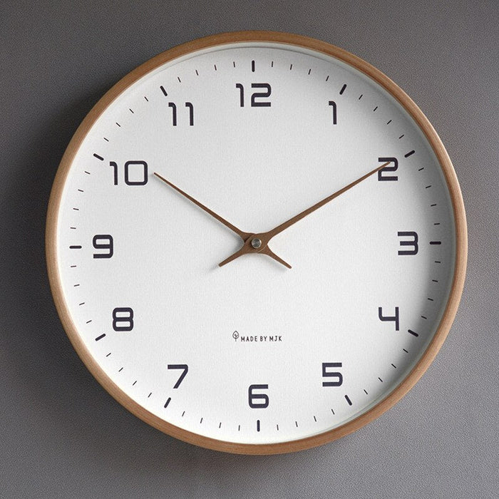 Wooden Wall Clock - NordicTimber | Bowlift