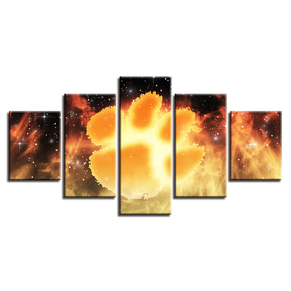 Clemson Tigers 5 Piece - Canvas Wall Art Painting | Bowlift