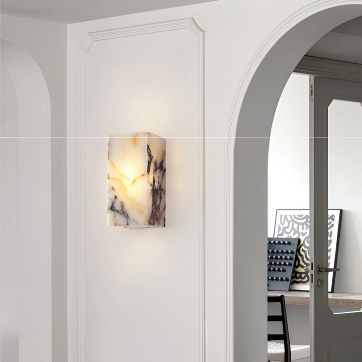 BowLift | Luxury Marble Natural Stone Wall Lamp
