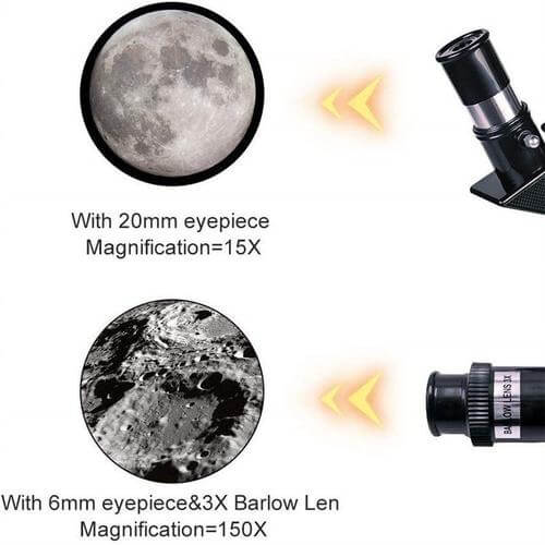 BowLift | Explore the Stars with Ease - Professional Telescope with Tripod & 150x Zoom for Moon Watching