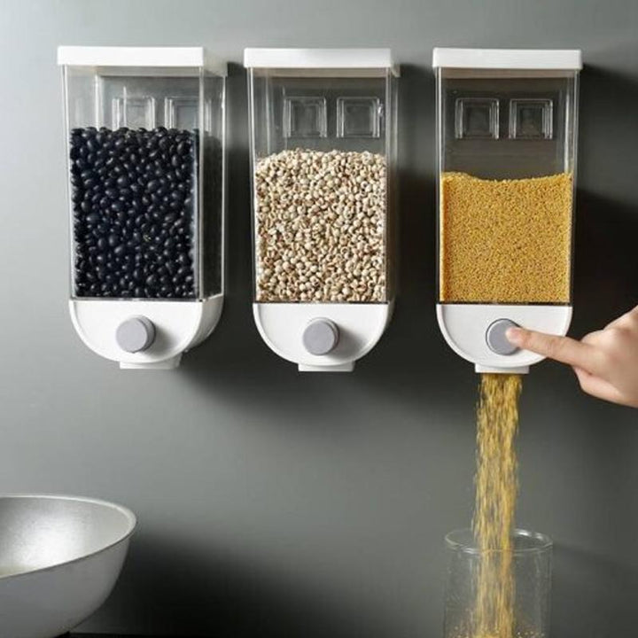 BowLift | Wall-mounted kitchen storage for cereals
