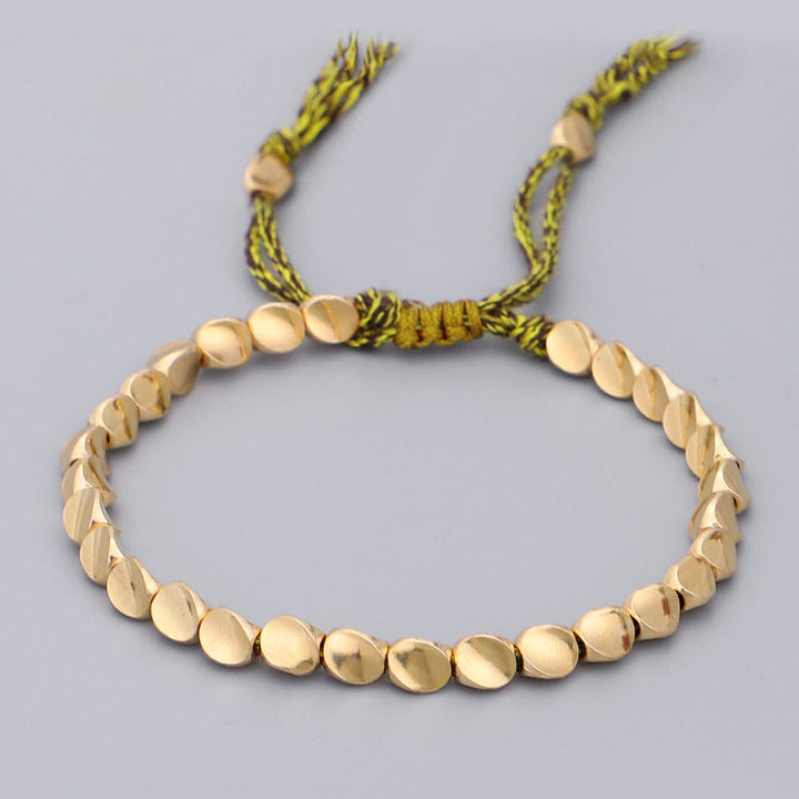 BowLift | Shaped Copper Bead Bracelet