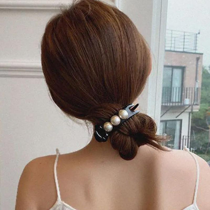 BowLift | Elegant Pearl Hair Clip