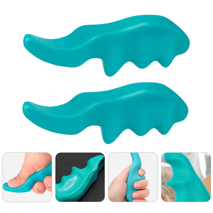 Deep Tissue Trigger-Point - Protects Thumbs & Prevents Hand Fatigue – Aid For Neck & Back Pain Bowlift