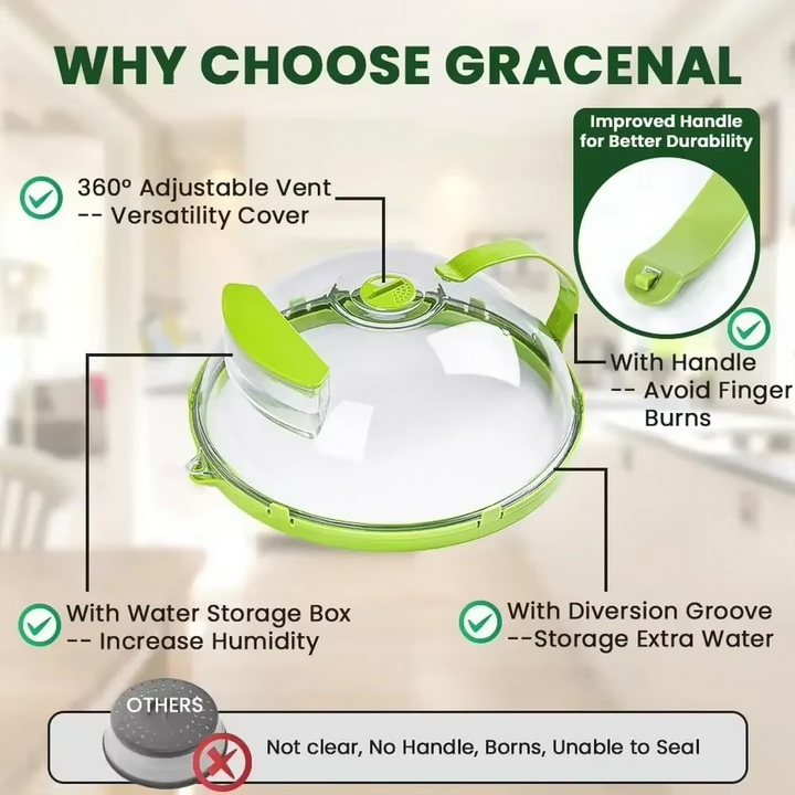 Microwave Steamer & Splash Guard | Bowlift