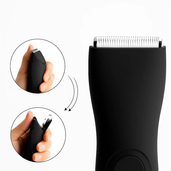 Waterproof – Ceramic Blade – Painless Cordless Grooming for Men – Smooth Results, No Nicks or Irritation Bowlift