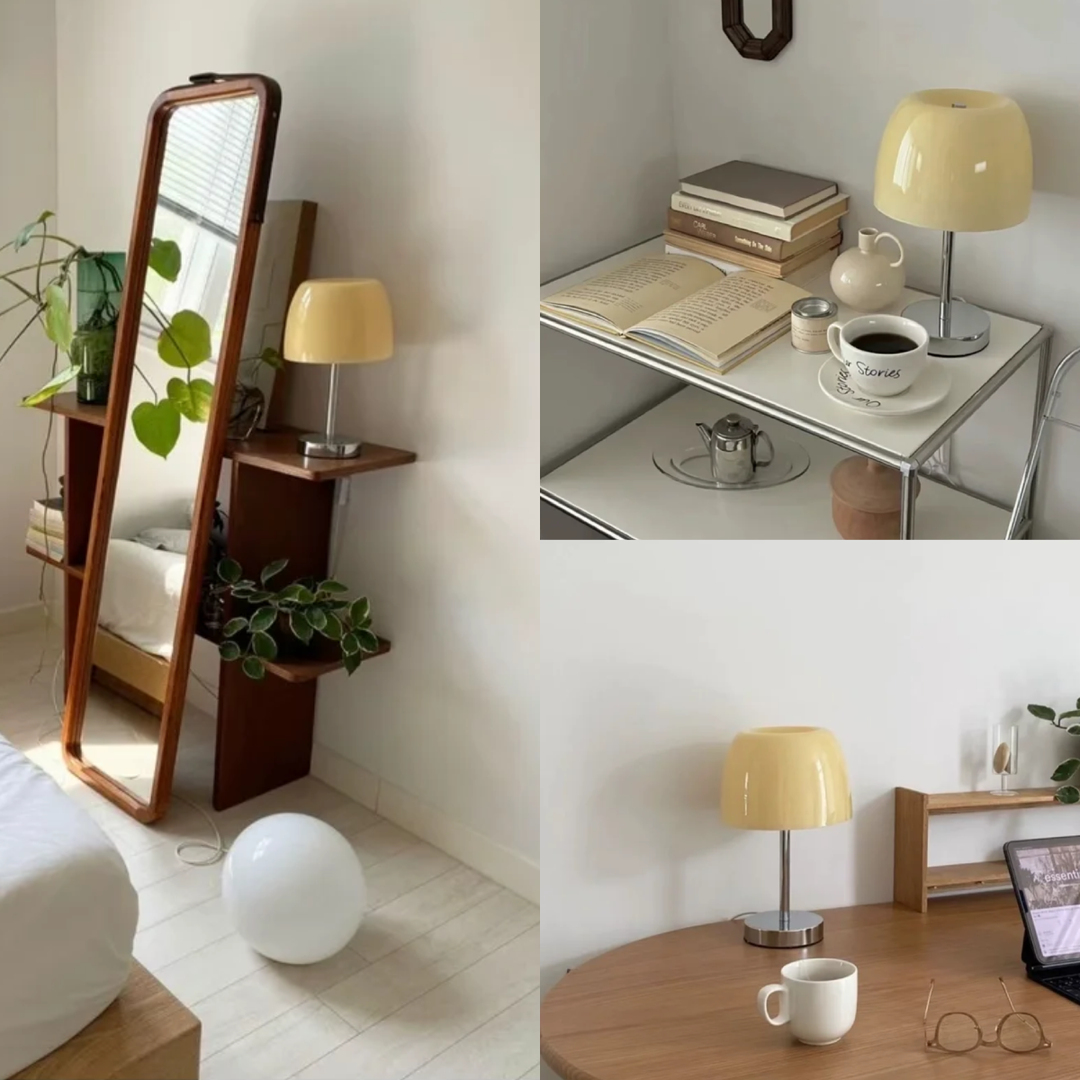 ÉclatSerein – Scandinavian Glass Pendant Light for Atmosphere Bowlift