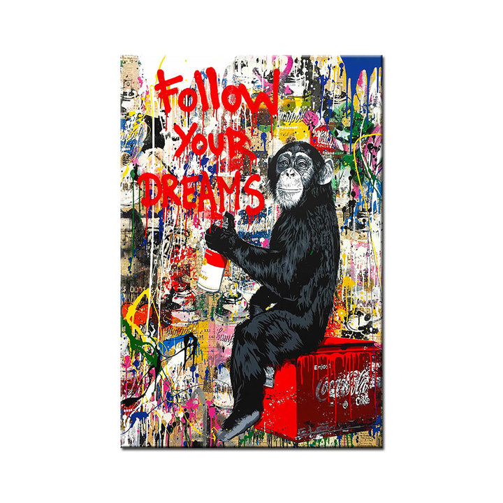 Follow Your Dreams - Canvas Wall Art Painting | Bowlift
