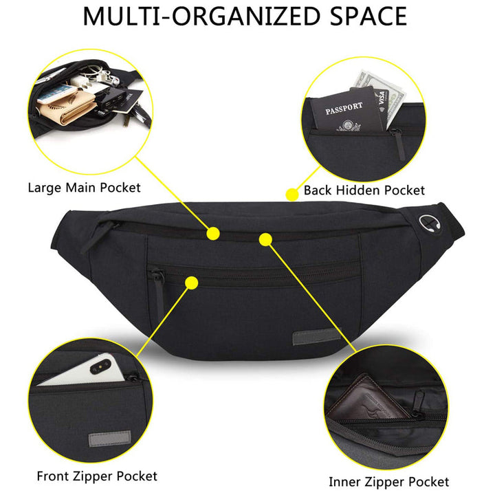 BowLift | Large Crossbody Waist Bag Belt Bag