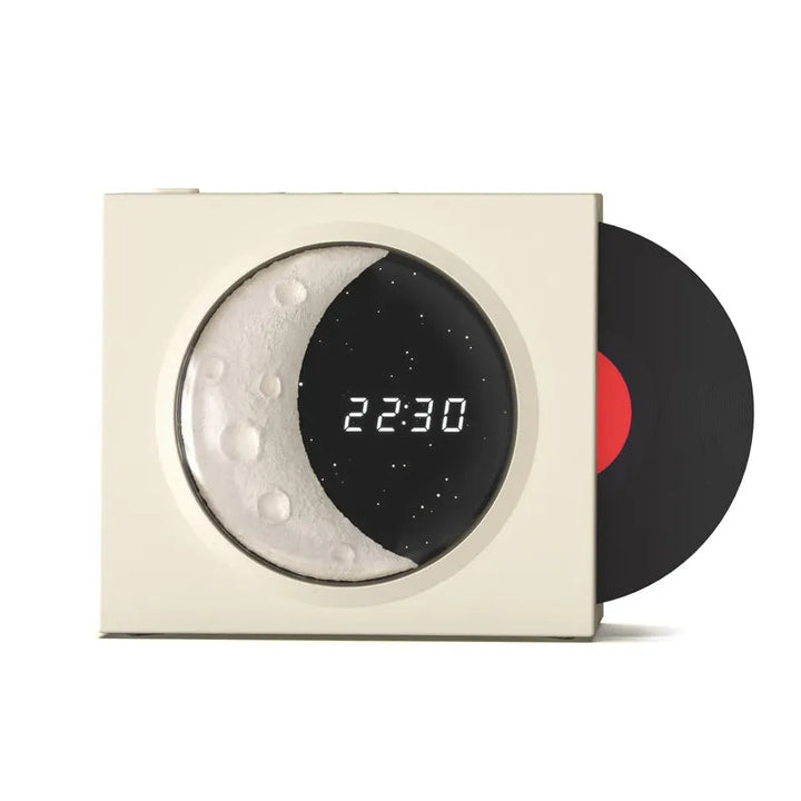 Lunar Tune Wireless Speaker Clock | Bowlift