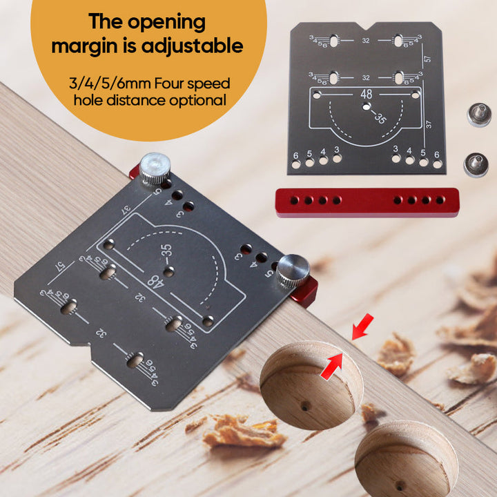 BowLift | 35mm Hinge Punch Locator