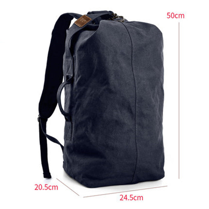BowLift | Large Capacity Canvas Backpack, with Sturdy Material, Multiple Interior Pockets and Multi-purpose Utility, for Outdoor & Travel, Men and Women