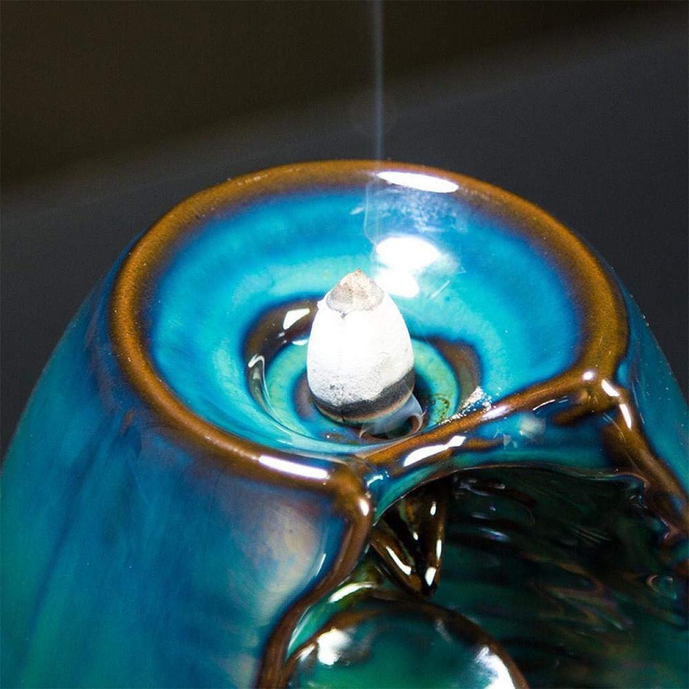 BowLift | ZenFlow - Handcrafted incense holder with fascinating waterfall incense effect