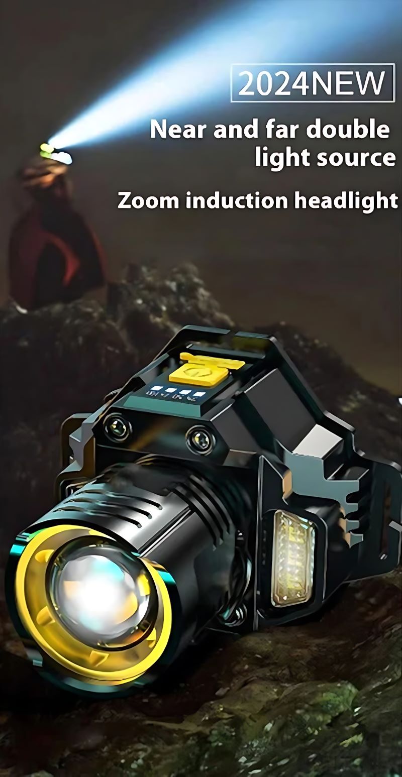 BowLift | Rechargeable super bright sensor headlight