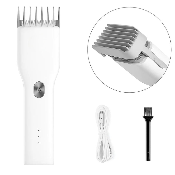 Rechargeable Freedom – Lightweight Ceramic Blade Design – Smooth Easy Trims for Men at Home or On the Go Bowlift