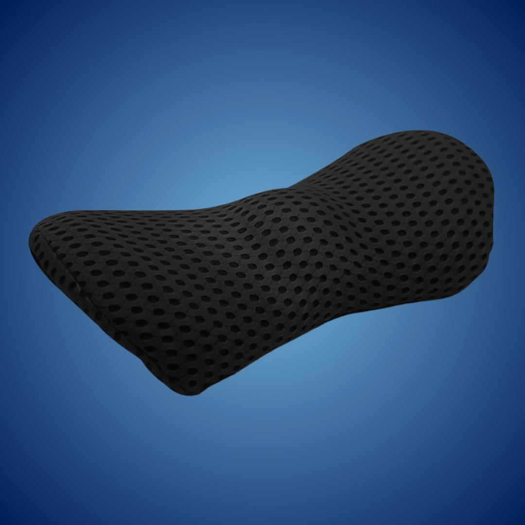 ComfortWave Lumbar Support Cushion | for Lower Back Pain Relief - Ergonomic Design for Office - Driving and Home Use Bowlift