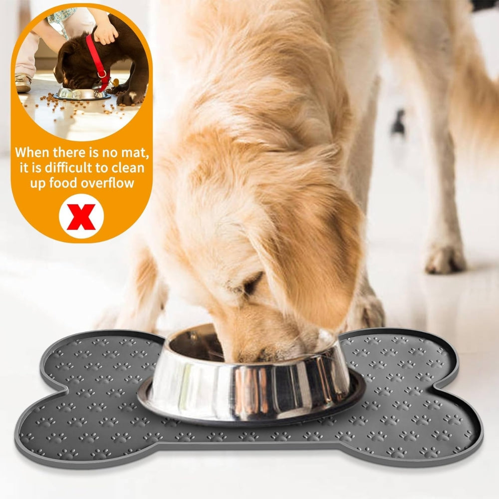 BowLift | Bone-Shaped Silicone Pet Feeding Mat